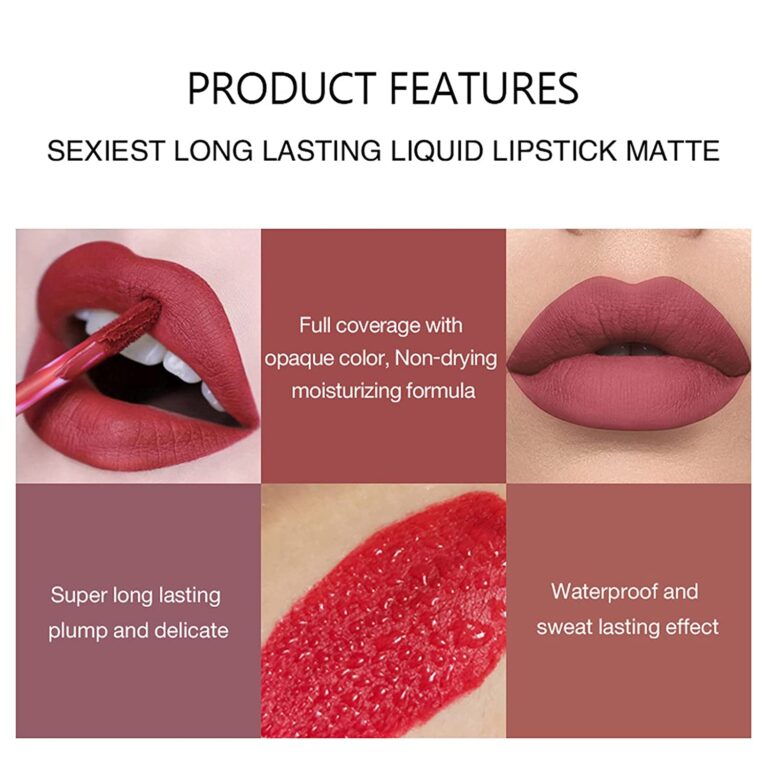 Handaiyan 6 pcs Lipstick Set